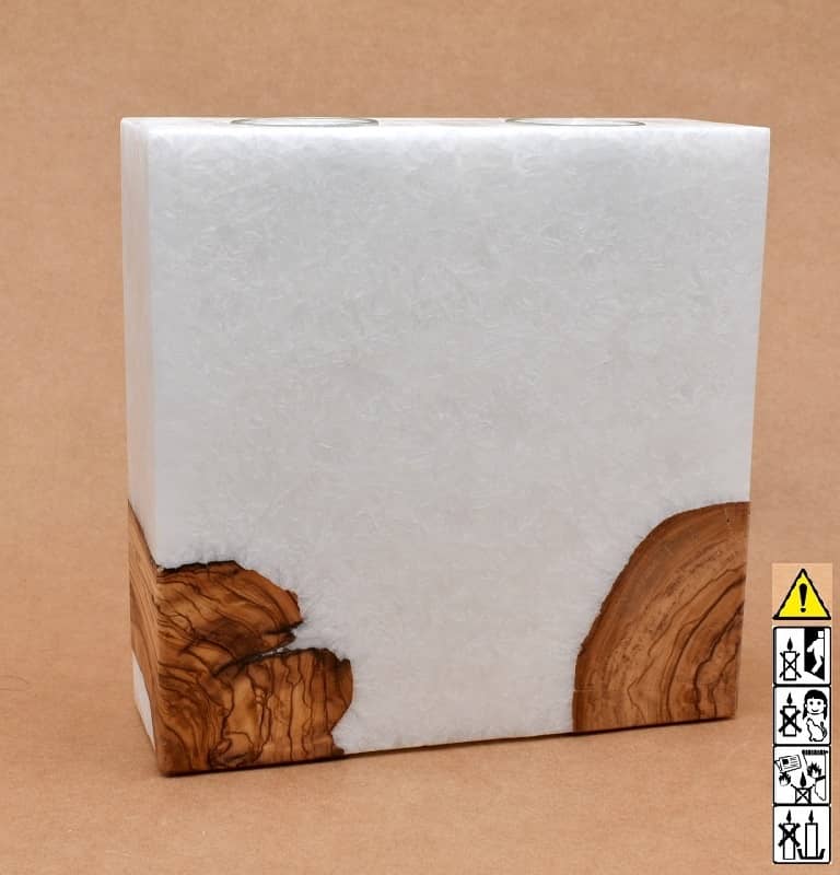 Kerze mit Holz Unikat Quader 70 x 200 x 200 mm 2 x Teelicht Nr.6 Kerze mit Holz Unikat Quader 70 x 200 x 200 mm 2 x Teelicht Nr.6. Jetzt in unserem Geschenke Onlineshop kaufen.