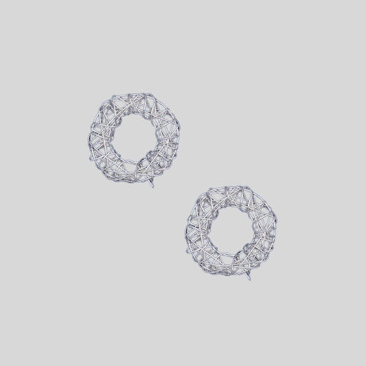 Nest-Ring 35 mm silber