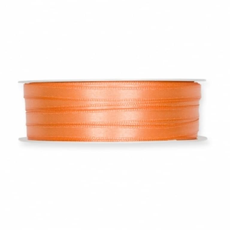 6mm Doppelsatin-Band. Farbe: apricot 6mm Doppelsatin-Band. Farbe: apricot