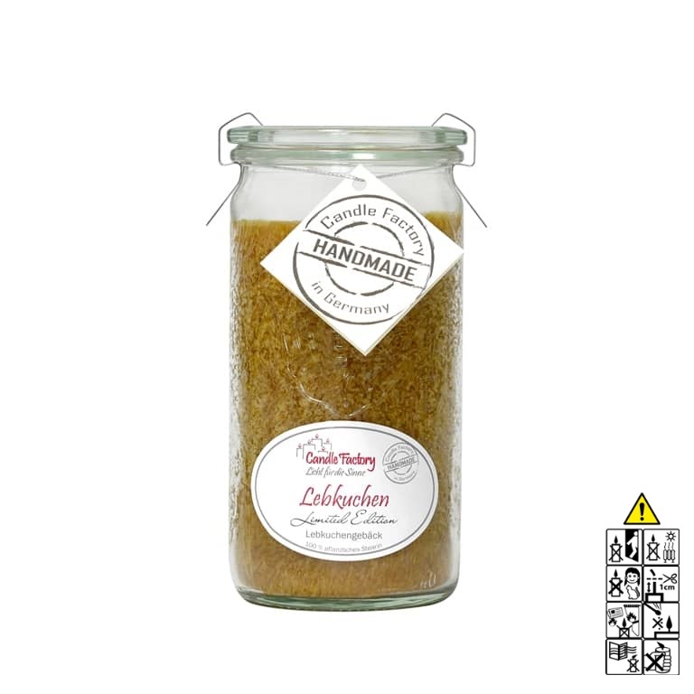 Hochwertige Duftkerze von Candle Factory Lebkuchen Mini Jumbo im Glas g?nstig in Kerzen Online Shop kaufen. Duftkerzen im Glas. Geschenkidee Lebkuchen Mini Jumbo im Glas
