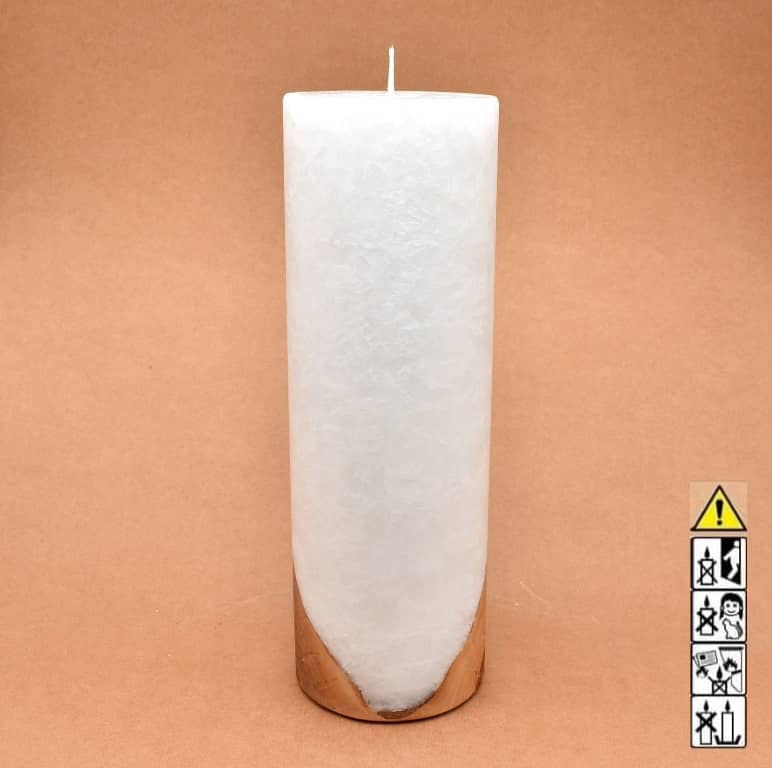 Hochzeitskerze, Kerze mit Holzeinsatz, Teelicht rund, Stearin, im Kerzen online Shop für Hochzeiten bestellen, günstig kaufen.