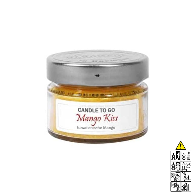 Hochwertige Duftkerze von Candle Factory Candle to Go Mango Kiss g?nstig in Kerzen Online Shop kaufen. Duftkerzen im Glas. Geschenkidee Candle to Go Mango Kiss
