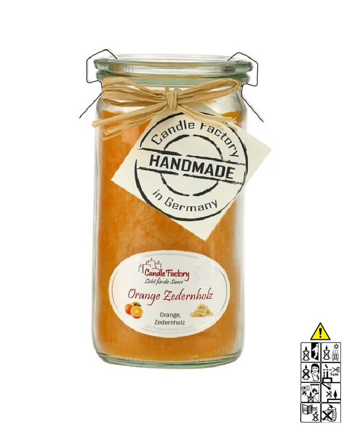 Hochwertige Duftkerze im Glas Orange Zedernholz Mini Jumbo Hochwertige Duftkerze von Candle Factory Orange Zedernholz Mini Jumbo im Glas g?nstig in Kerzen Online Shop kaufen. Duftkerzen im Glas. Geschenkidee Orange Zedernholz Mini Jumbo im Glas