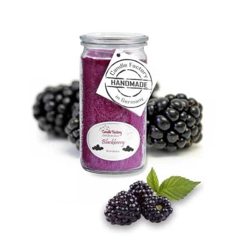 Hochwertige Duftkerze von Candle Factory Blackberry Mini Jumbo im Glas g?nstig in Kerzen Online Shop kaufen. Duftkerzen im Glas. Geschenkidee Blackberry Mini Jumbo im Glas