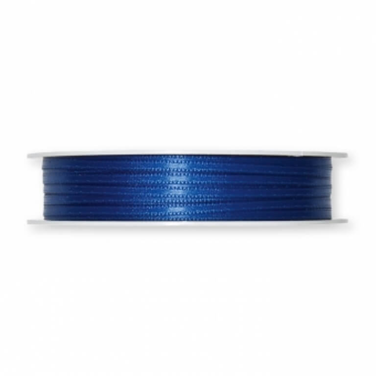3mm Doppelsatin-Band. Farbe: blau 3mm Doppelsatin-Band. Farbe: blau