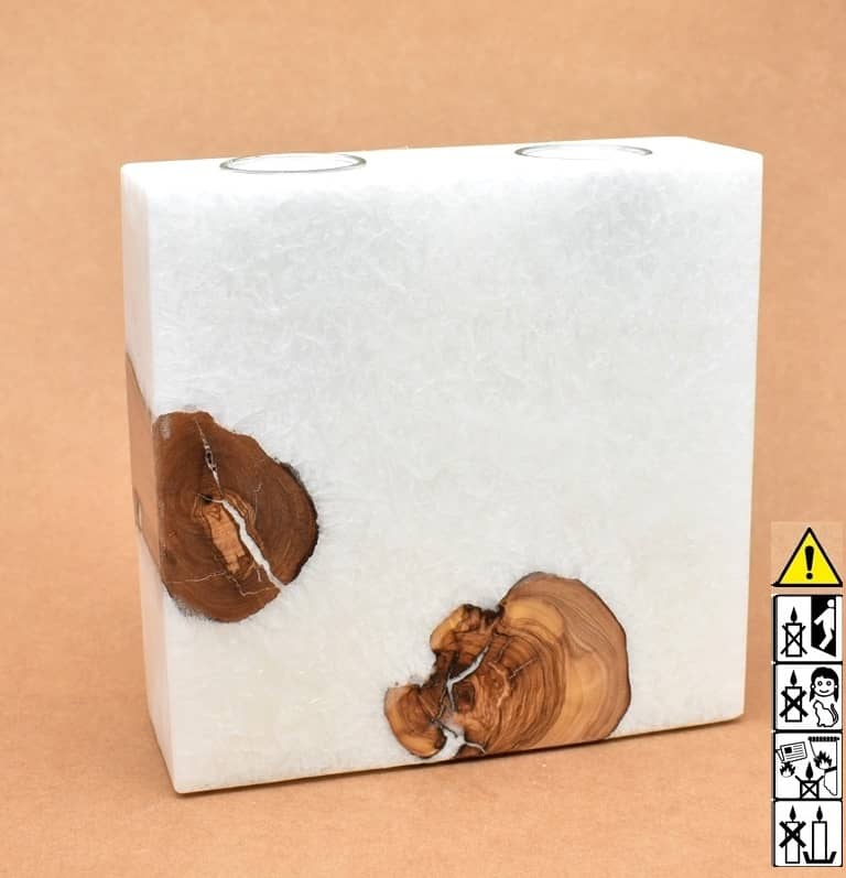 Kerze mit Holz Unikat Quader 70 x 200 x 200 mm 2 x Teelicht Nr.6 Kerze mit Holz Unikat Quader 70 x 200 x 200 mm 2 x Teelicht Nr.6. Jetzt in unserem Geschenke Onlineshop kaufen.