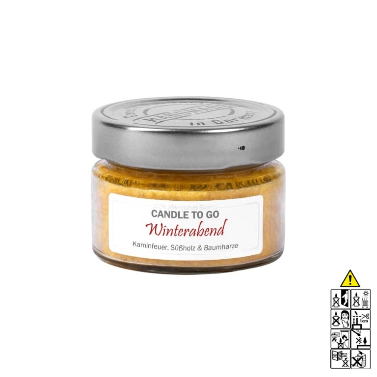 Hochwertige Duftkerze von Candle Factory Candle to Go Winterabend günstig in Kerzen Online Shop kaufen. Duftkerzen im Glas. Geschenkidee Candle to Go Winterabend