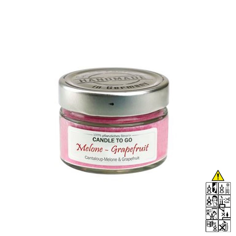 Hochwertige Duftkerze von Candle Factory Candle to Go Melone Grapefruit g?nstig in Kerzen Online Shop kaufen. Duftkerzen im Glas. Geschenkidee Candle to Go Melone Grapefruit