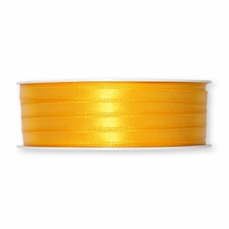6mm Doppelsatin-Band. Farbe: gelb 6mm Doppelsatin-Band. Farbe: gelb
