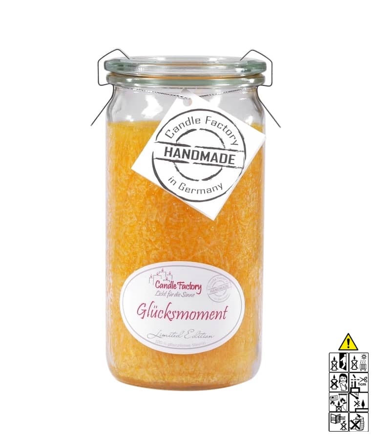 Glücksmomente Mini Jumbo hochwertige Duftkerze im Glas "Limited Edition Glücksmomente Mini Jumbo hochwertige Duftkerze im Glas "Limited Edition