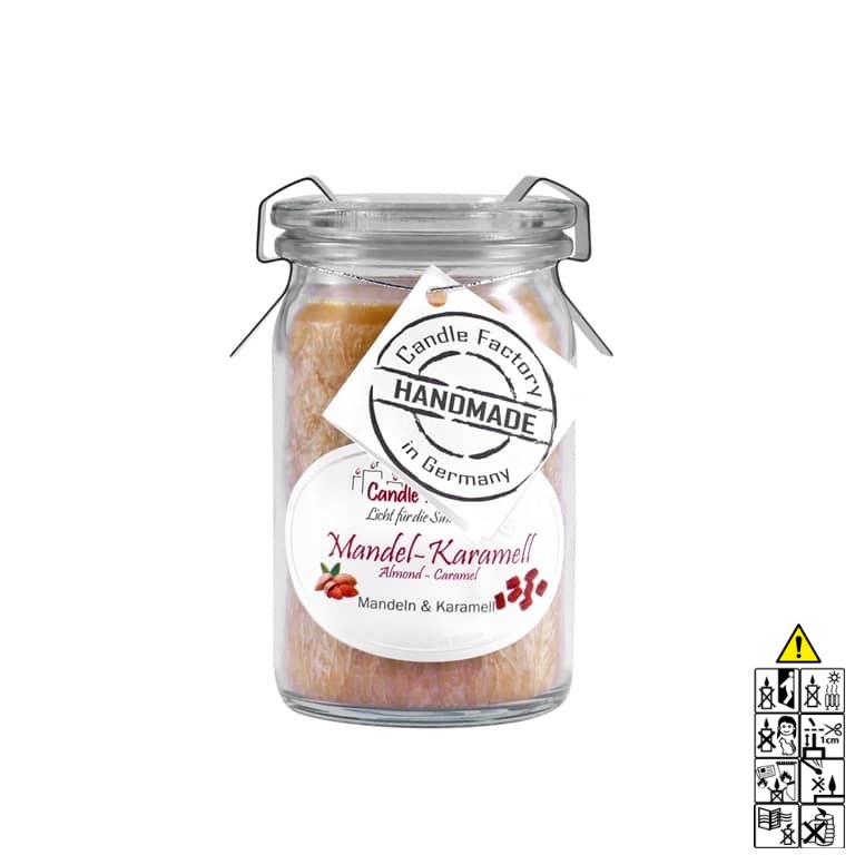 Hochwertige Duftkerze von Candle Factory Mandel Karamell Baby Mini Jumbo Duftkerze im Glas in der Farbe braun g?nstig in Kerzen Online Shop kaufen. Duftkerzen im Glas. Geschenkidee Mandel Karamell Baby Mini Jumbo Duftkerze im Glas in der Farbe braun.