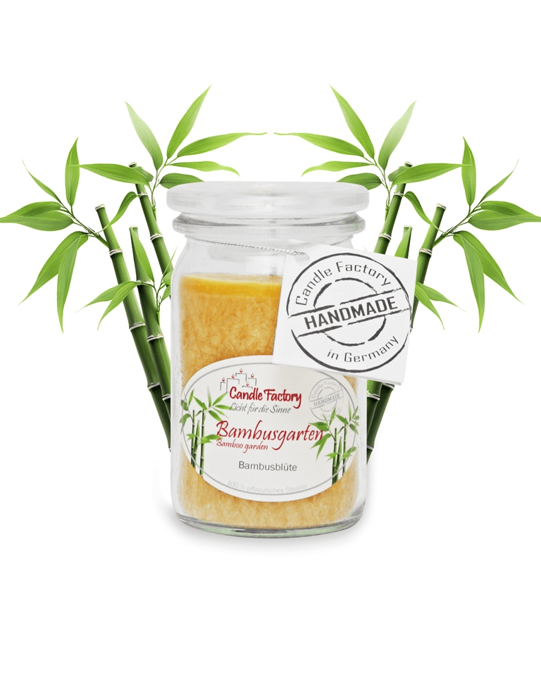 Bambusgarten - Baby Jumbo Duftkerze im Glas von Candle Factory