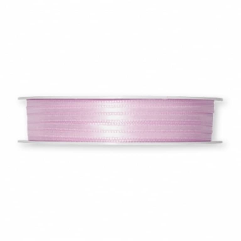 3mm Doppelsatin-Band. Farbe: pastell-rosa