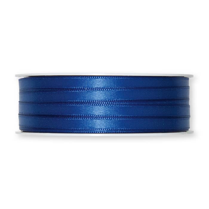 6mm Doppelsatin-Band. Farbe: blau 6mm Doppelsatin-Band. Farbe: blau