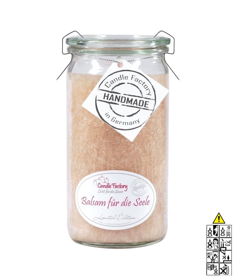 Balsam für die Seele - Mini Jumbo Duftkerze im Glas von Candle Factory "Limited Edition Balsam für die Seele - Mini Jumbo Duftkerze im Glas von Candle Factory "Limited Edition
