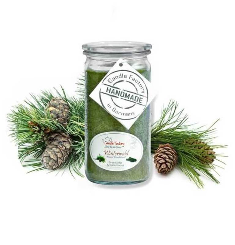 Hochwertige Duftkerze von Candle Factory Winterwald Mini Jumbo im Glas g?nstig in Kerzen Online Shop kaufen. Duftkerzen im Glas. Geschenkidee Winterwald Mini Jumbo im Glas