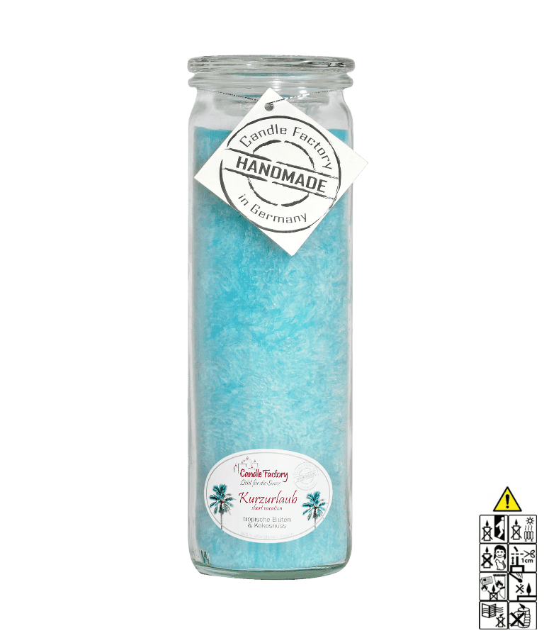 Kurzurlaub - Big Jumbo Duftkerze im Glas von Candle Factory