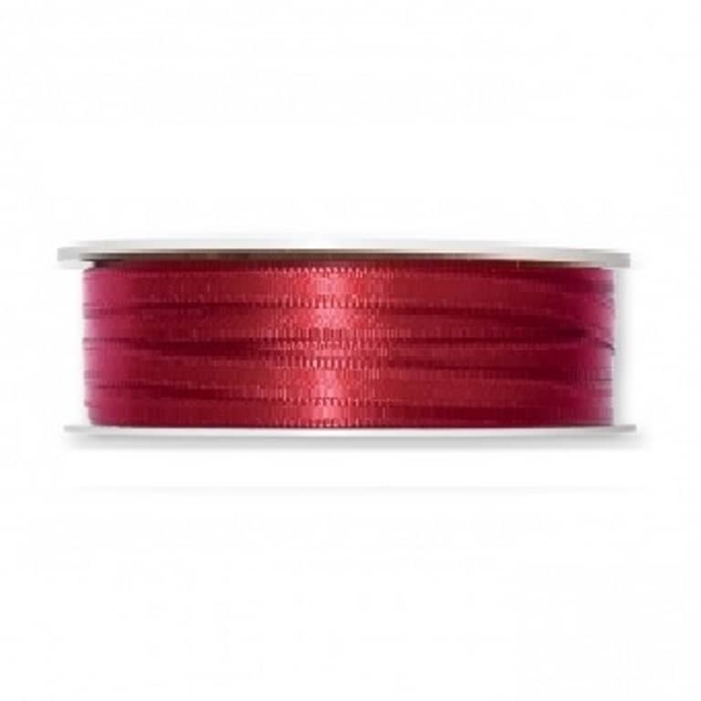 6mm Doppelsatin-Band. Farbe: weinrot 6mm Doppelsatin-Band. Farbe: weinrot