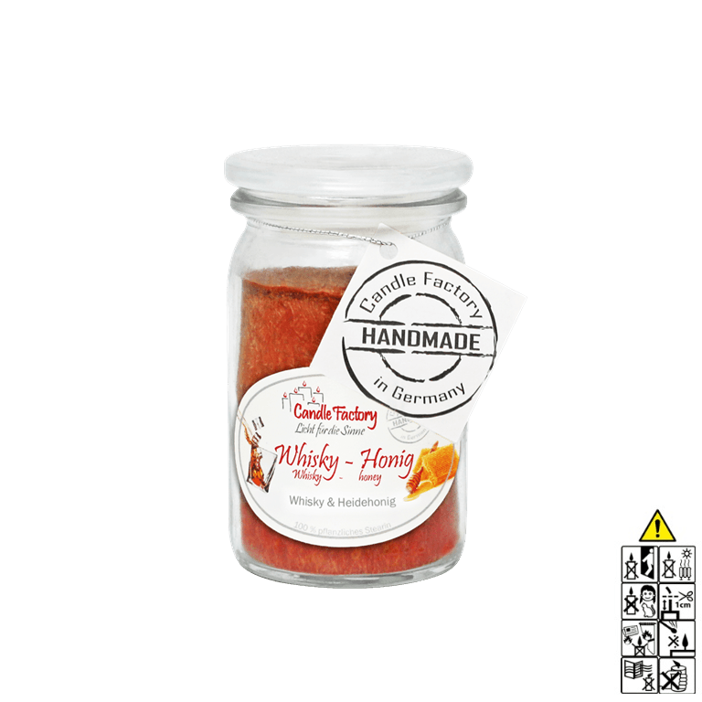 Whiskey-Honig - Baby Jumbo Duftkerze im Glas von Candle Factory
