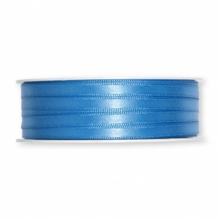 6mm Doppelsatin-Band. Farbe: hellblau 6mm Doppelsatin-Band. Farbe: hellblau