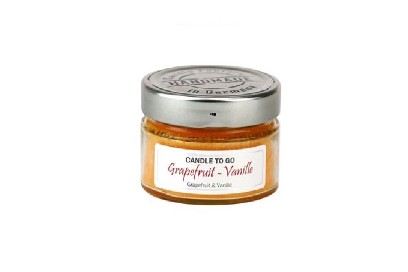 Candle Factory Duftkerze Candle to go Grapefruit Vanille. Als Geschenk für Sie oder Ihn. Jetzt in unserem Kerzen Onlineshop kaufen.