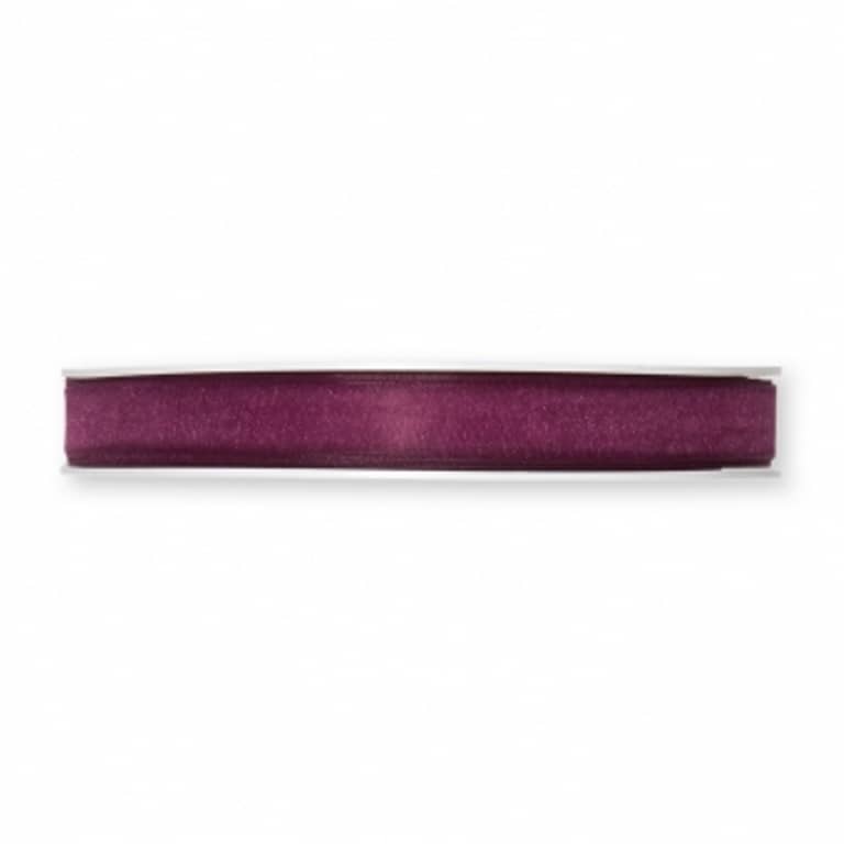 10mm Organzaband / Chiffonband. Farbe: fuchsia 10mm Organzaband / Chiffonband. Farbe: fuchsia