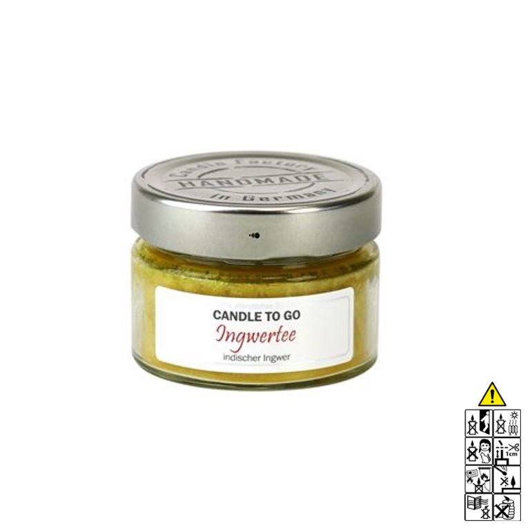 Hochwertige Duftkerze von Candle Factory Candle to Go Ingwertee g?nstig in Kerzen Online Shop kaufen. Duftkerzen im Glas. Geschenkidee Candle to Go Ingwertee