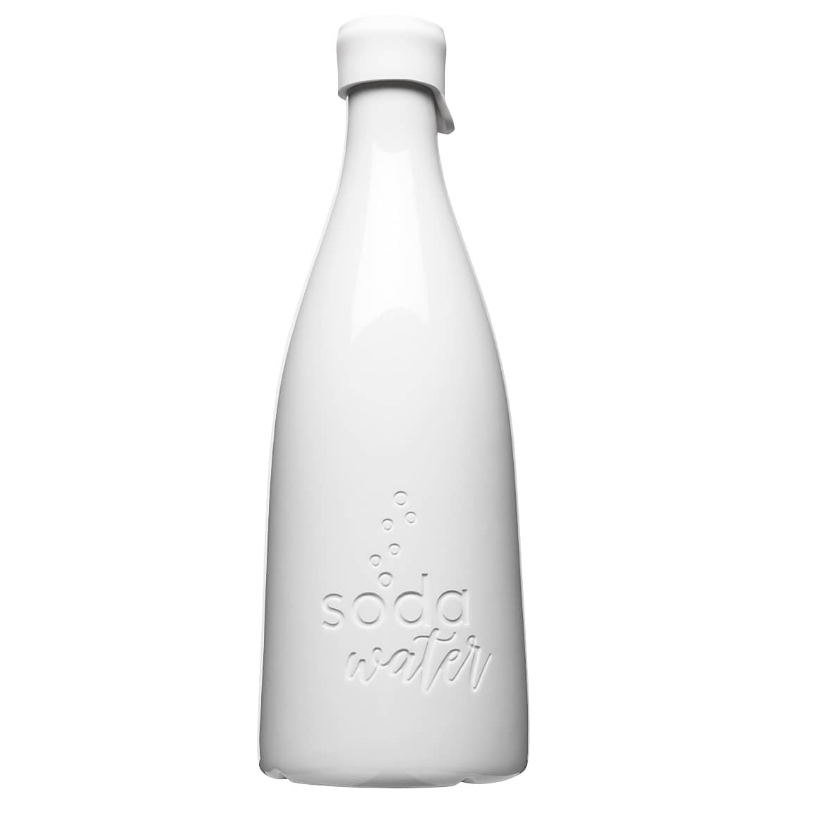 Flasche zum bedrucken mit einem Logo oder einer Grafik als Werbegeschenk, Werbeartikel oder Werbemittel