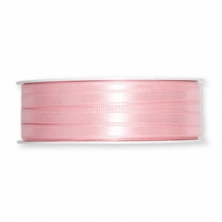 6mm Doppelsatin-Band. Farbe: pastell-pink 6mm Doppelsatin-Band. Farbe: pastell-pink