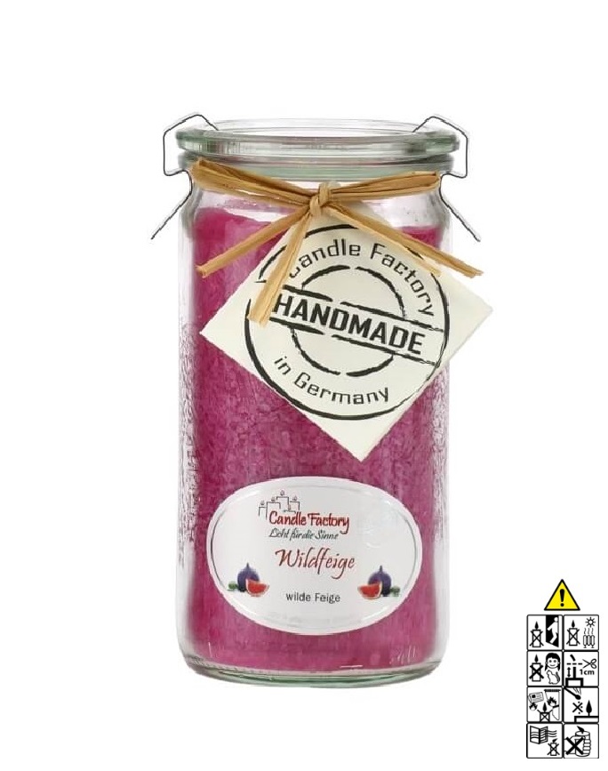 Hochwertige Duftkerze von Candle Factory Wildfeige Mini Jumbo im Glas g?nstig in Kerzen Online Shop kaufen. Duftkerzen im Glas. Geschenkidee Wildfeige Mini Jumbo im Glas