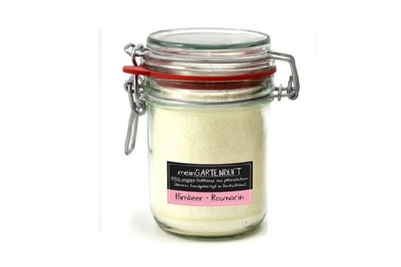 Candle Factory Duftkerze Gartenduft Himbeere Rosmarin. Als Geschenk für Sie oder Ihn. Jetzt in unserem Kerzen Onlineshop kaufen.