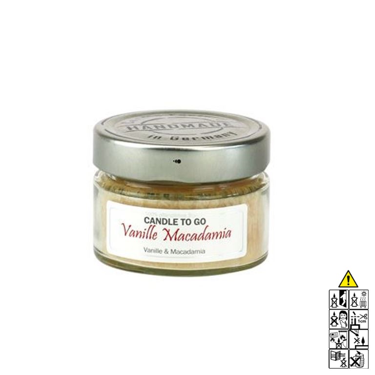 Hochwertige Duftkerze von Candle Factory Candle to Go Vanille Macadamia g?nstig in Kerzen Online Shop kaufen. Duftkerzen im Glas. Geschenkidee Candle to Go Vanille Macadamia