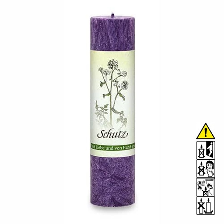 Allgäuer Heilkräuterkerze Schutz Allgäuer Heilkräuterkerze zum Thema Schutz in unserem Kerzen Online Shop kaufen. Als Geschenk für Sie oder Ihn. 100% Vegane Kerze. Hergestellt aus Olivenöl.