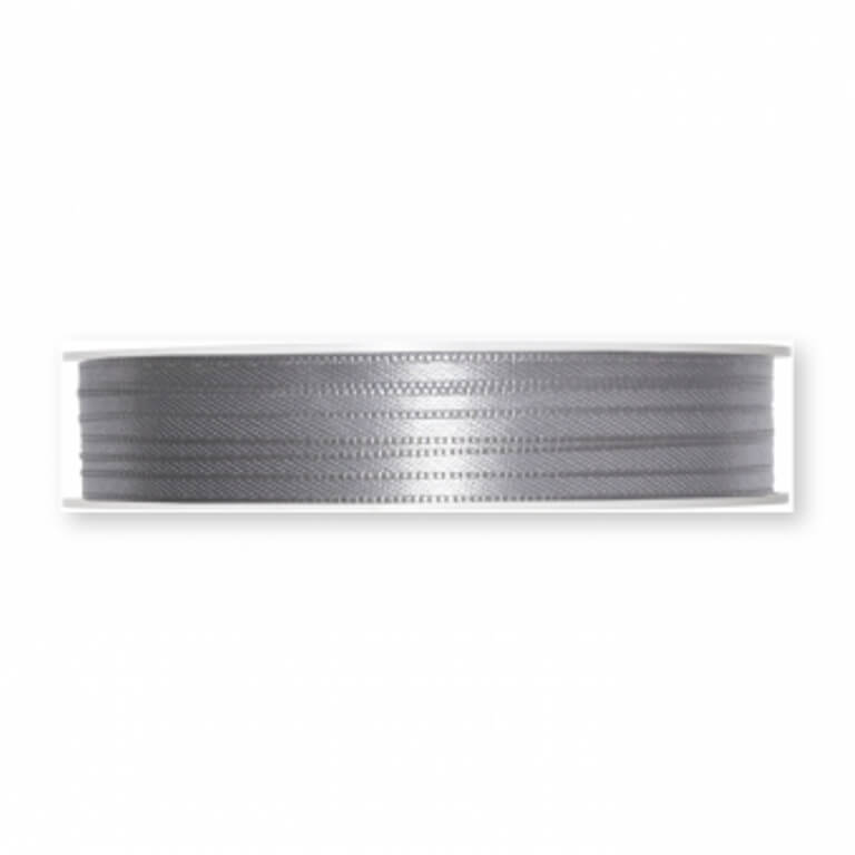 3mm Doppelsatin-Band. Farbe: grau 3mm Doppelsatin-Band. Farbe: grau