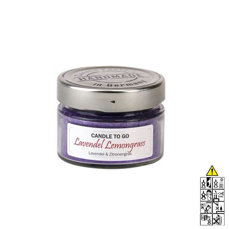 Hochwertige Duftkerze von Candle Factory Candle to Go Lavendel Lemongras g?nstig in Kerzen Online Shop kaufen. Duftkerzen im Glas. Geschenkidee Candle to Go Lavendel Lemongras