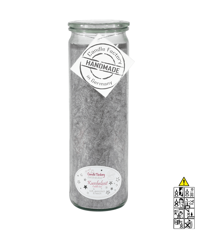 Kuschelzeit - Big Jumbo Duftkerze im Glas von Candle Factory