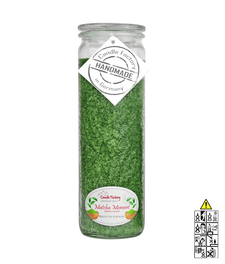Matcha Moment - Big Jumbo Duftkerze im Glas von Candle Factory