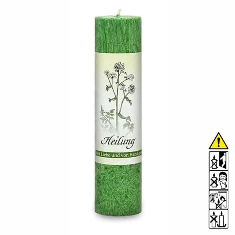Allgäuer Heilkräuterkerze Heilung Allgäuer Heilkräuterkerze zum Thema Heilung in unserem Kerzen Online Shop kaufen. Als Geschenk für Sie oder Ihn. 100% Vegane Kerze. Hergestellt aus Olivenöl.