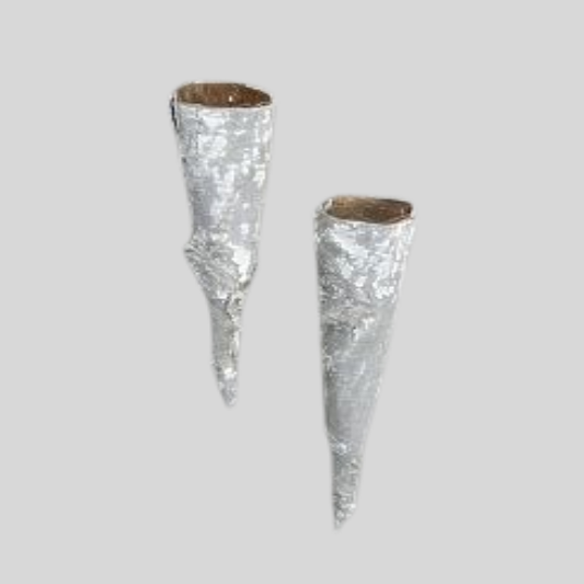 Birkenart Tüte 15 x 60 mm weiß