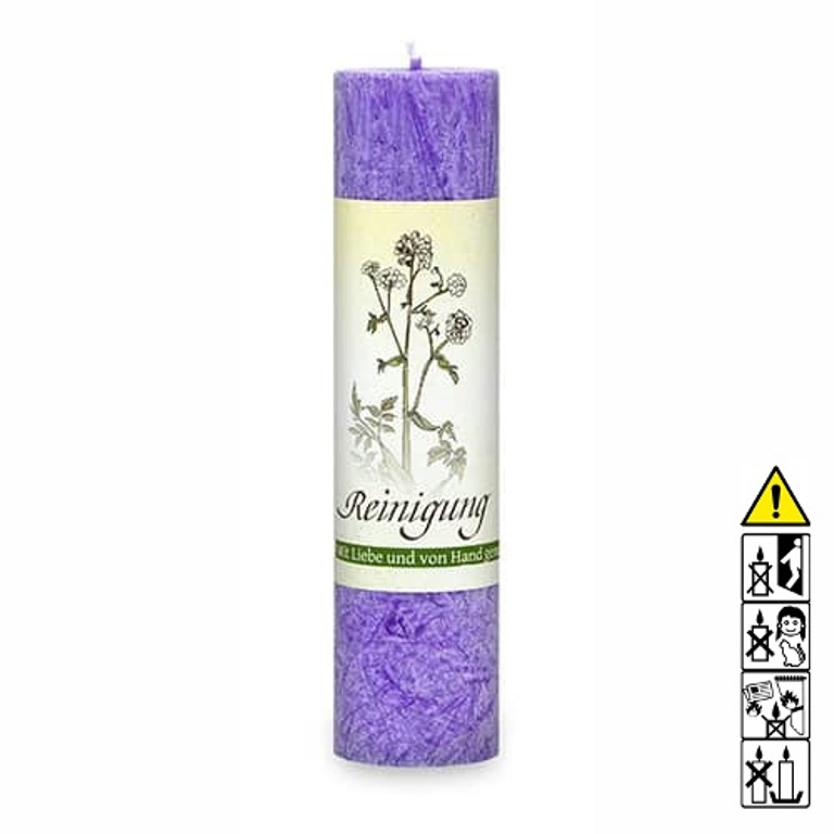 Allgäuer Heilkräuterkerze Reinigung Allgäuer Heilkräuterkerze zum Thema Reinigung in unserem Kerzen Online Shop kaufen. Als Geschenk für Sie oder Ihn. 100% Vegane Kerze. Hergestellt aus Olivenöl.