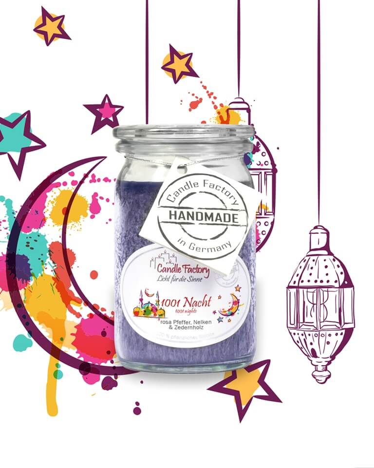 Hochwertige Duftkerze von Candle Factory 1001 Nacht Baby Mini Jumbo Duftkerze im Glas in der Farbe anthrazit g?nstig in Kerzen Online Shop kaufen. Duftkerzen im Glas. Geschenkidee 1001 Nacht Baby Mini Jumbo Duftkerze im Glas in der Farbe anthrazit.